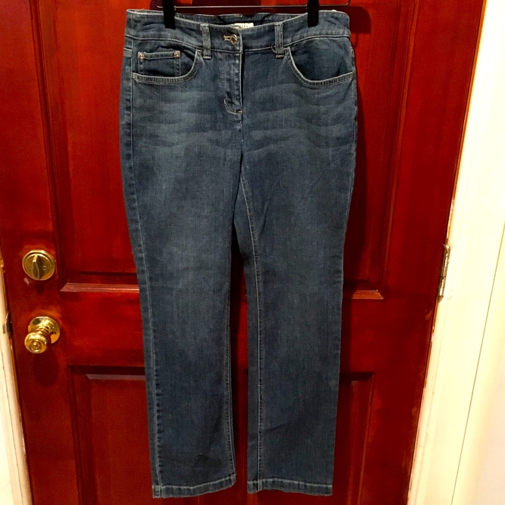 Jones New York straight leg jeans